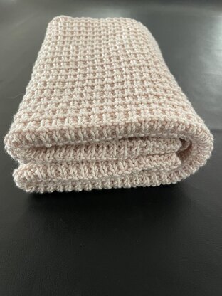 Knit & Purl Baby Blanket