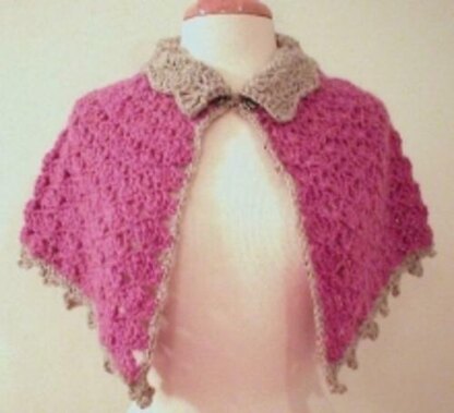 Fan Stitch Capelet