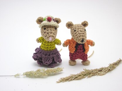 Harvest Mice amigurumi