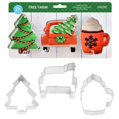 R&M Tree Farm Cookie Cutters Set of 3