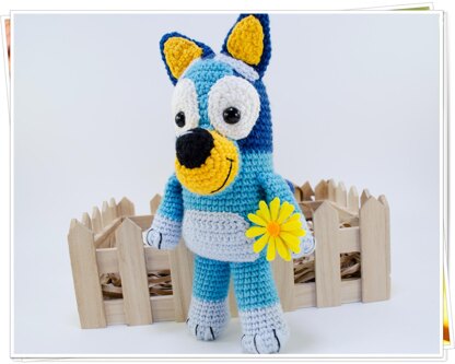 Crochet Blue Heeler Puppy