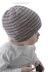 Easy Striped Baby Hat