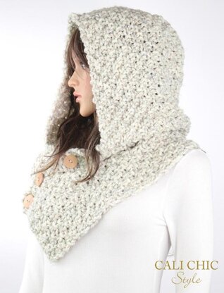 Elena Knit Hooded Cowl #804