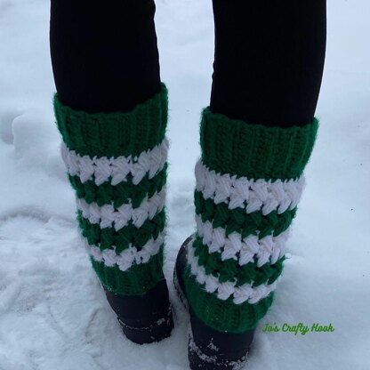 Welsh  Braided Leg Warmers