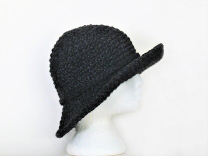 Wide Brim Winter Hat # 88