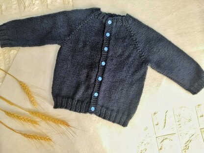 Knit Simple Baby Cardigan 6 -24 months