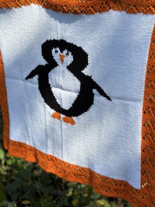 Penguin Baby Blanket