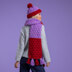 Bright and Bold Stripe Set - Free Hat & Scarf Knitting Pattern for Women in Paintbox Yarns Wool Blend Super Chunky