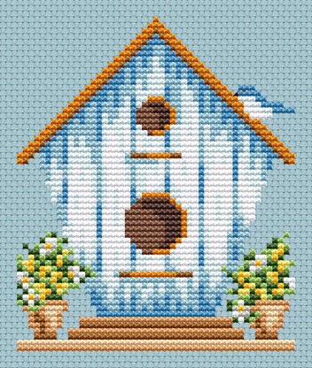 Birdhouse Sampler 09 Cross Stitch PDF Pattern