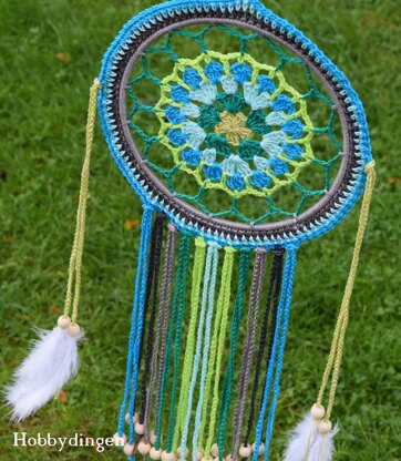 Blue and Green Dreamcatcher