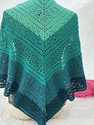 Sea Spray Shawl