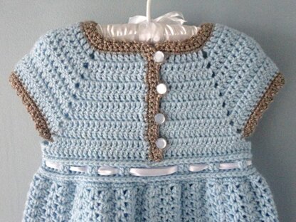 Crochet PATTERN Dress by Elena Mitchell