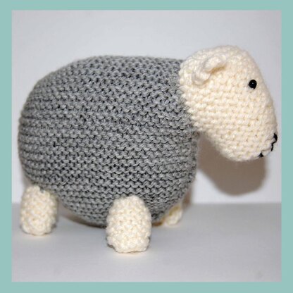 Bridget Herdwick Cumbrian Sheep Toy Aran Yarn