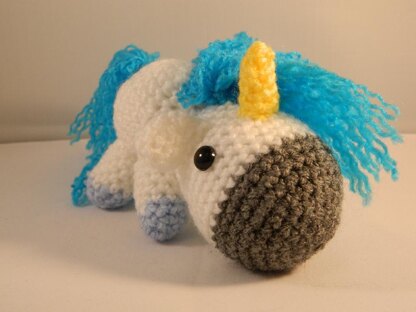 Charley the Unicorn plush crochet amigurumi