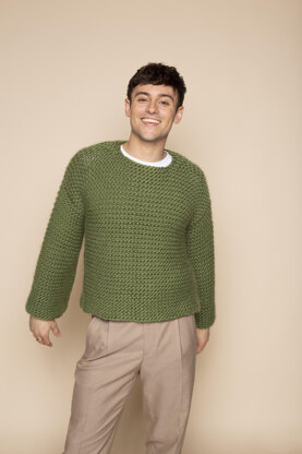 Made with Love by Tom Daley Jump to it Jumper XXL - XXL (Olive)