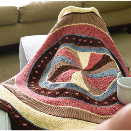 Valley Yarns 226 Saturn Circular Lap Blanket