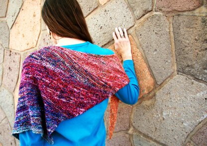 Meditation on the Beach Shawl