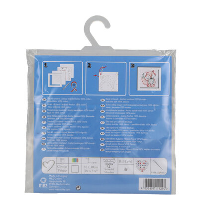 Anchor First Kit Fox Embroidery Kit