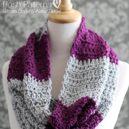 Easy Striped Cowl 351