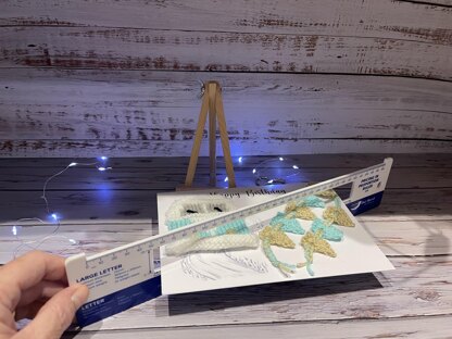 Knit & Print Campervan Inspired Knitting Pattern Make Your Own Card PDF Instant Download