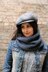 Blue Pearl tube scarf