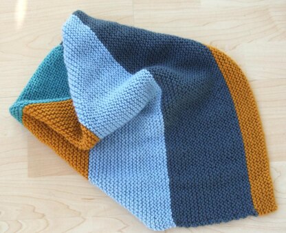 Color Block Bandana Cowl