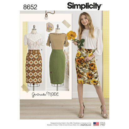 Simplicity 8645 - Women's Vintage Tops