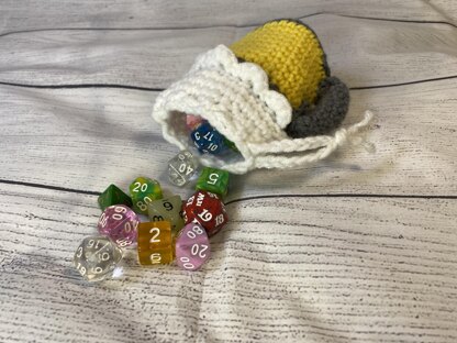 Mini Beer Stein Dice Bag