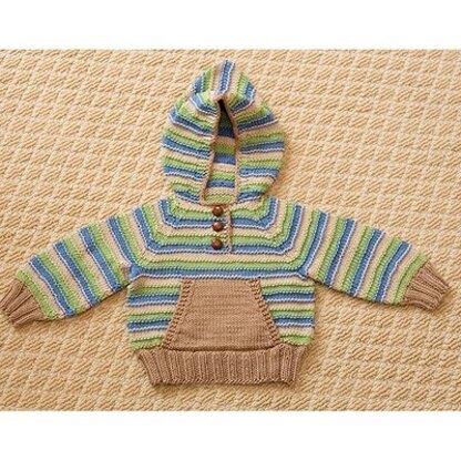 Tahki Yarns Striped Hoodie & Hat PDF