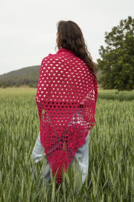 Amapola Shawl