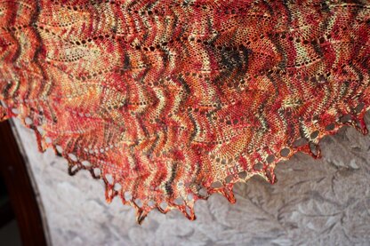 Incendiary Shawl