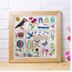 Stitchdoodles Summer Splendour, Hand Embroidery Pattern