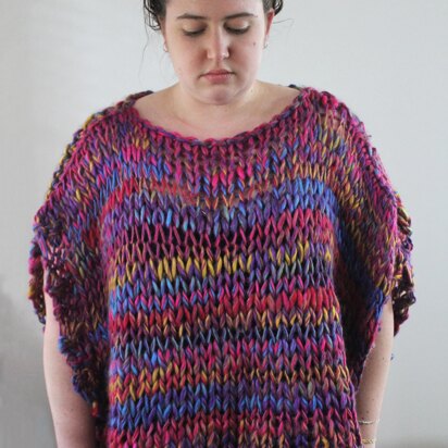 Knitted Rainbow Top