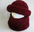 Chunky Roll Brim Hat and Cowl