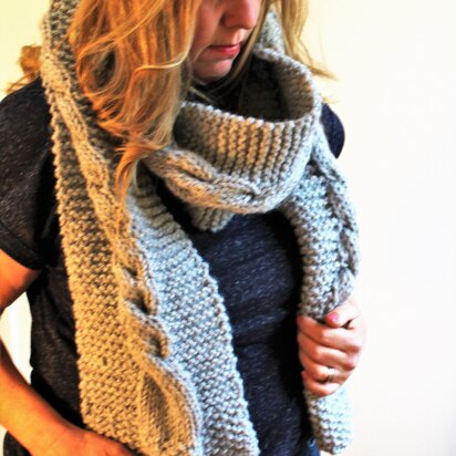Storm Cable Scarf