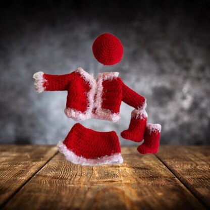 Christmas Doll Outfit