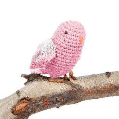 Love Bird Rico Toy in Hoooked Eco Barbante - Downloadable PDF