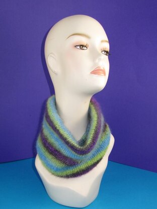 Angel Prints Mohair Cowl