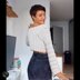 Cozy cropped sweater