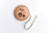 KnitPro Retractable Tape Measure Beech Wood - Round