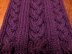 Plaited Cabled Scarf