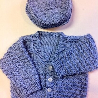 Free knitting patterns on sale for babies cardigans