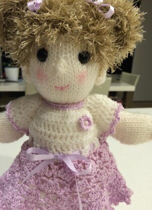 Doll's Crochet Dress for 28-30cm(11-12") Dolls