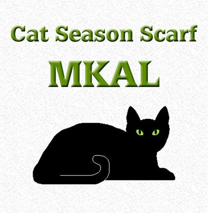 Cat Season Scarf
