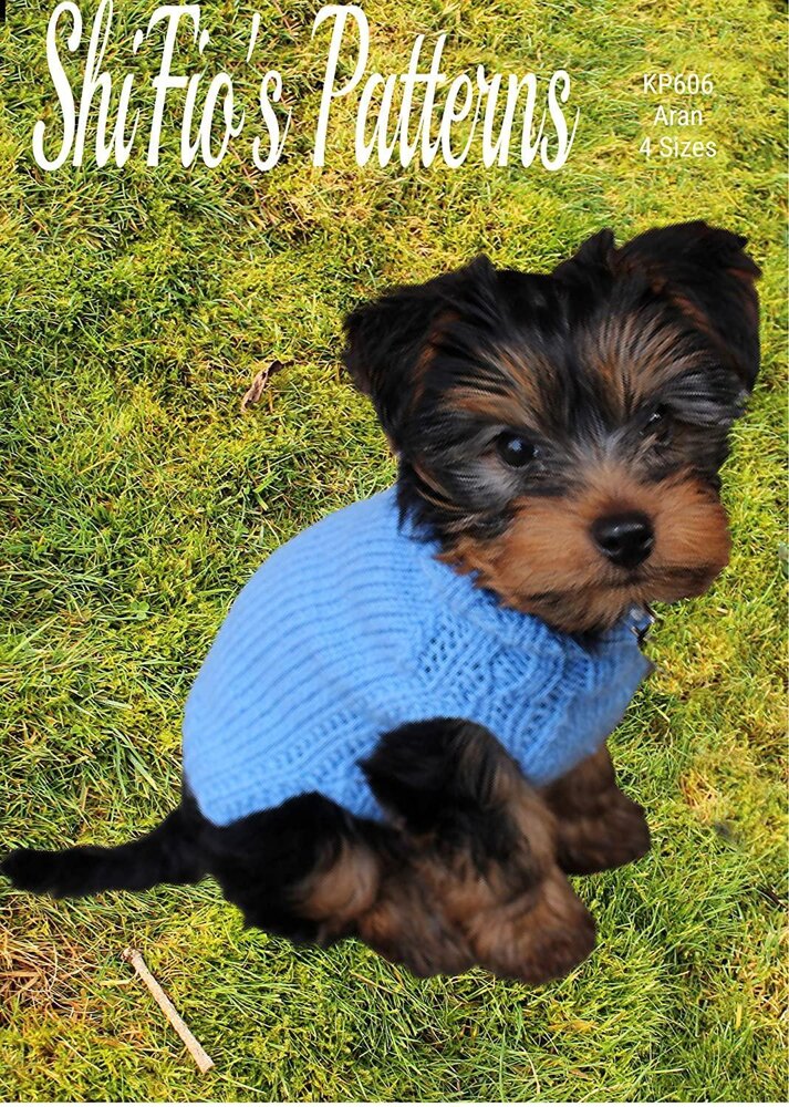 Aran dog sale jumper pattern