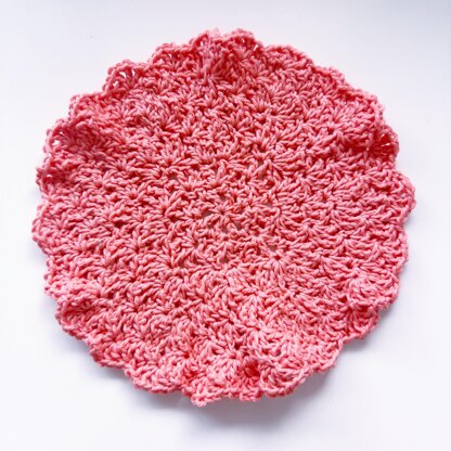 Pretty Peony Washcloth