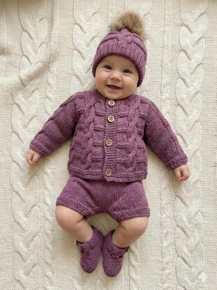 "Poppy" Cardigan set