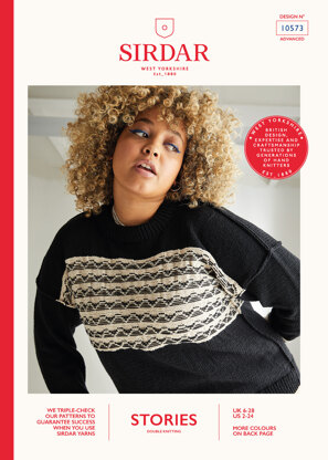 Sirdar 10573 Mean Streets Sweater PDF