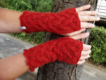 Lavender Mitts