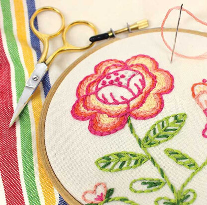 Sublime Stitching Fantasy Flowers Embroidery Transfers – Maker General